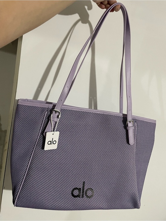 ALO Yoga Handbags - ALO Yoga Lilac Mesh Tote Bag for Women